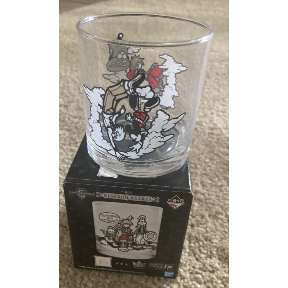 Kingdom Hearts Glass #2 Bandai Japan Game Square Enix